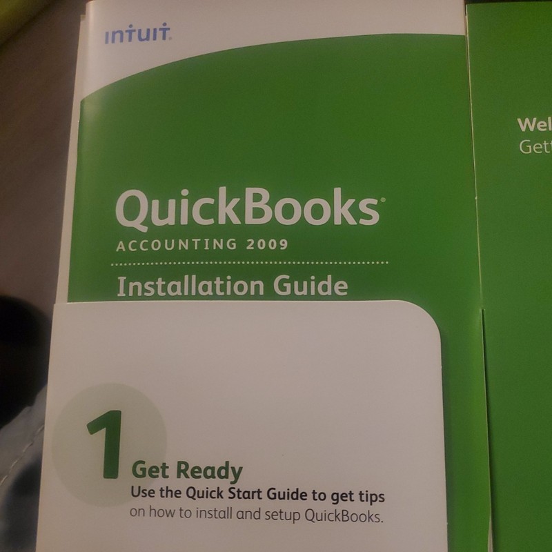 Intuit Quickbooks Accounting Pro 2009 for PC Window XP gallery