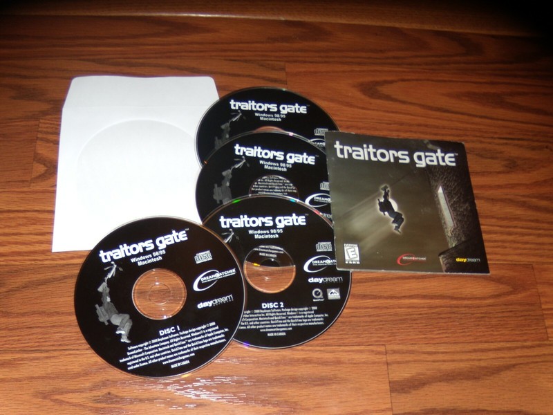 Traitors Gate (PC, 2000) CD-ROM Game