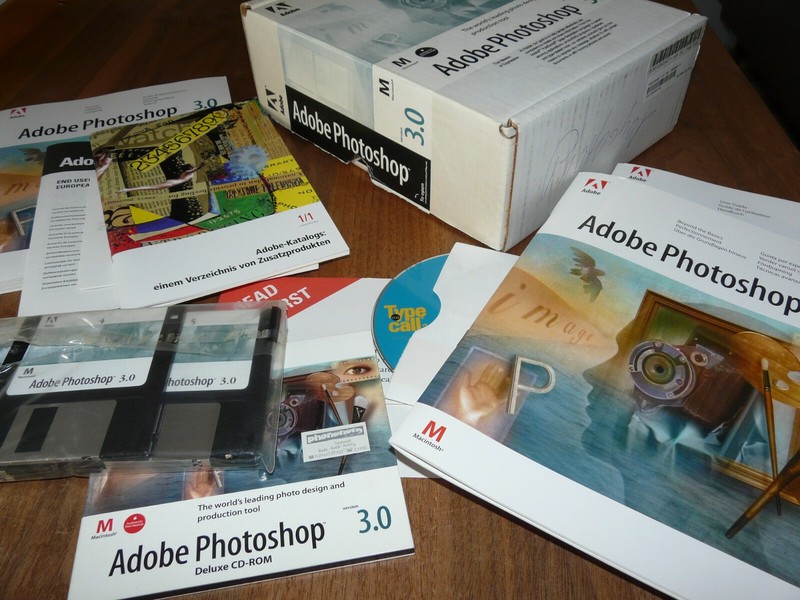 Adobe Photoshop 3.0 German Upgrade Version for Mac Rarity gallery