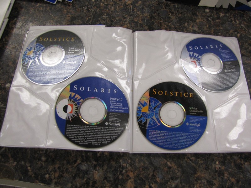 Vintage Sunsoft Solaris 2.5 Server SPARC Edition SMCC System CD Software Set gallery