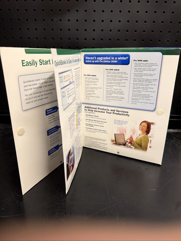 NIB Estate Intuit QuickBooks Pro Edition 2006 for Windows w/ Product Key gallery