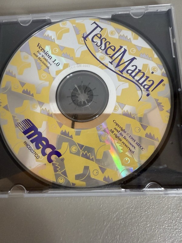 Vintage "TesselMania! 1.0" (PC, Mac 1995) by MECC gallery