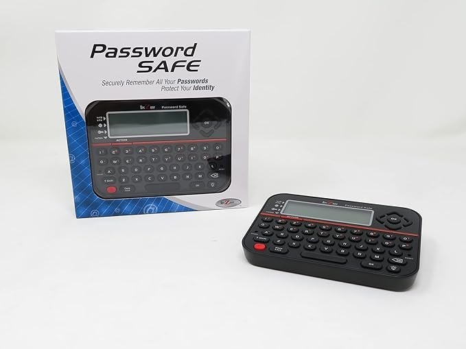 Deluxe Offline Password Vault Store 400 Accounts Touchscreen Security gallery