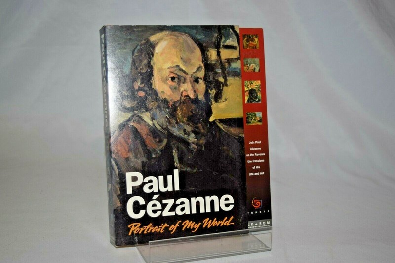 Paul Cezanne Portrait of my World CD Rom New Sealed Big Box