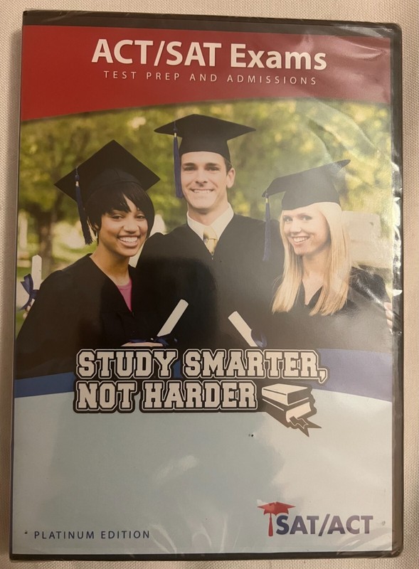 SAT/ACT Exams Test Prep and Admissions: Platinum Edition Software Sealed