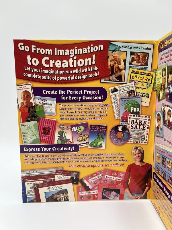 🔥Print Workshop 2005 5 Cd Set Pc Cd Rom - Brand New - Rare 🔥 gallery