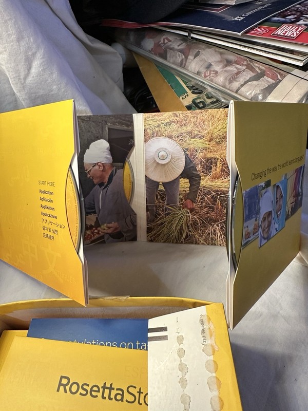 Rosetta Stone ITALIANO Level 1-5 CD edition version four inbox gallery