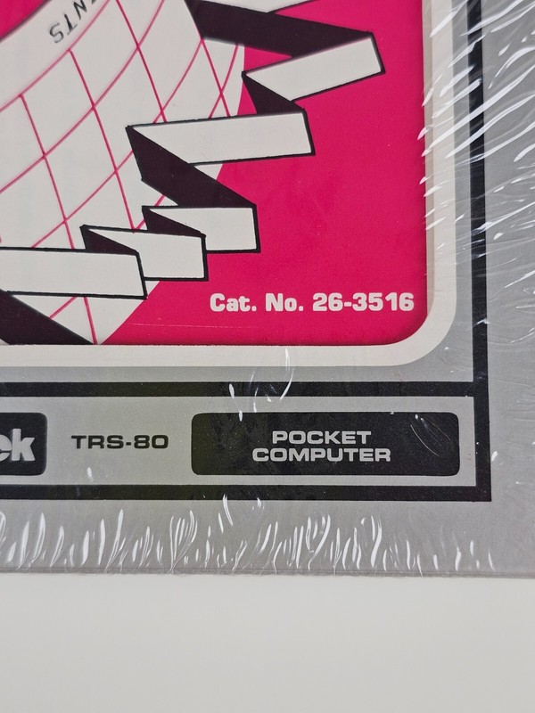 Business Statistics Pocket Computer Program Cassette 26-3516 Radio Shack TRS-80 gallery