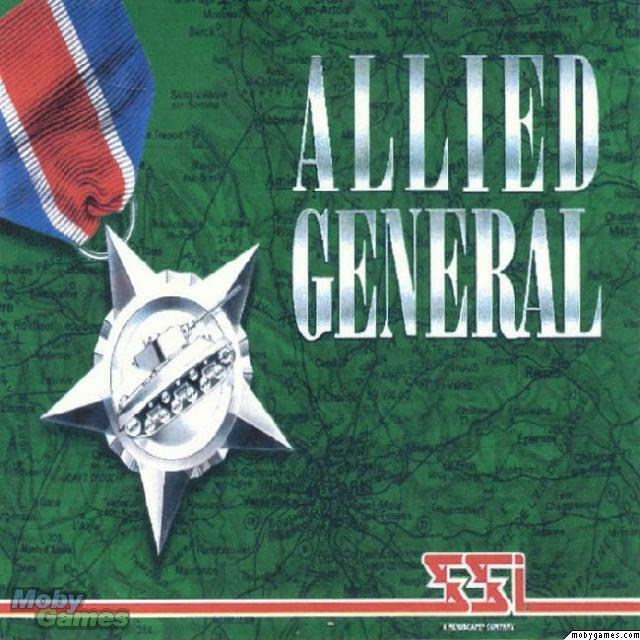 Allied General w/ Rule Book MAC CD command troops vs Axis powers war sim game!