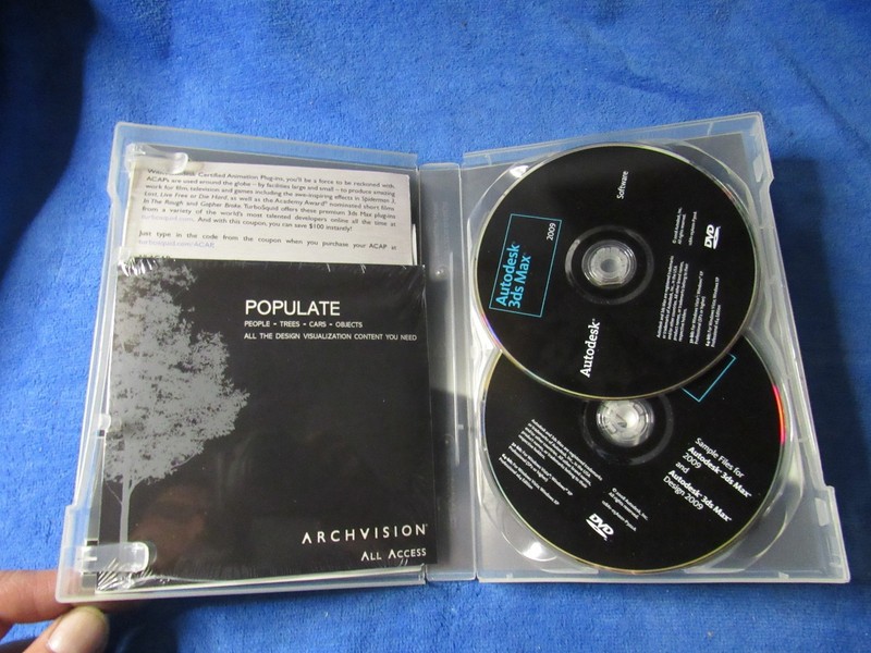 Autodesk 3ds Max 2009 DVD Software with Serial Number and Product Key gallery
