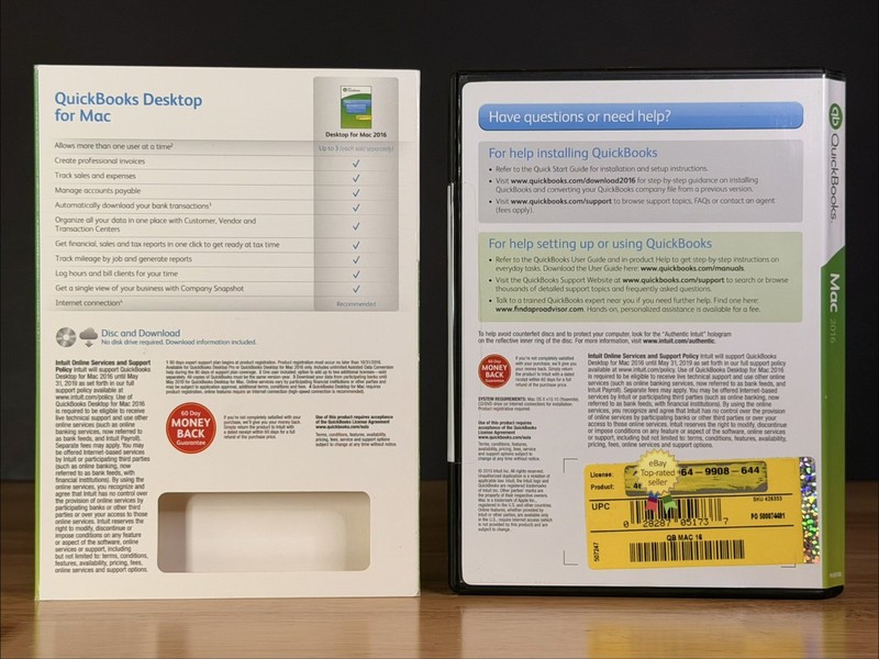 QuickBooks Desktop 2016 For Mac Retail Business Accounting -NO SUBSCRIPT10N- gallery