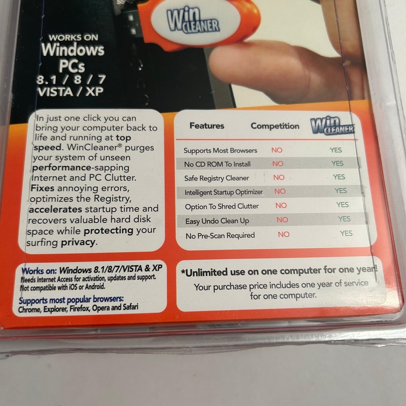 Win Cleaner One Click Professional USB Computer Clean Repair for PC. 8/XP/Vista. gallery