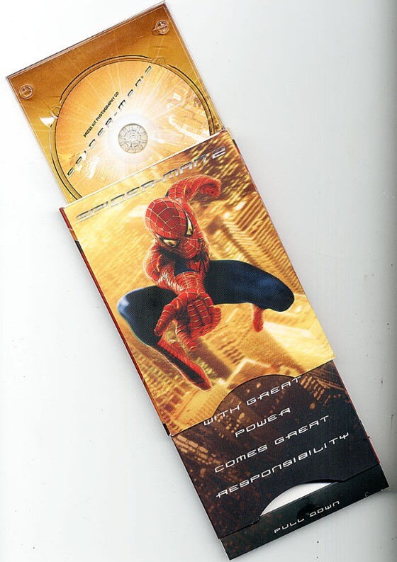 Spider-Man 2 Special Edition Press CD w/ 70 Page Booklet Movie Photos Notes BOX
