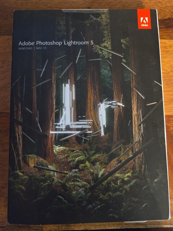 Adobe Photoshop Lightroom 5 Software DVD Unknown Redemption Code Status – As Is