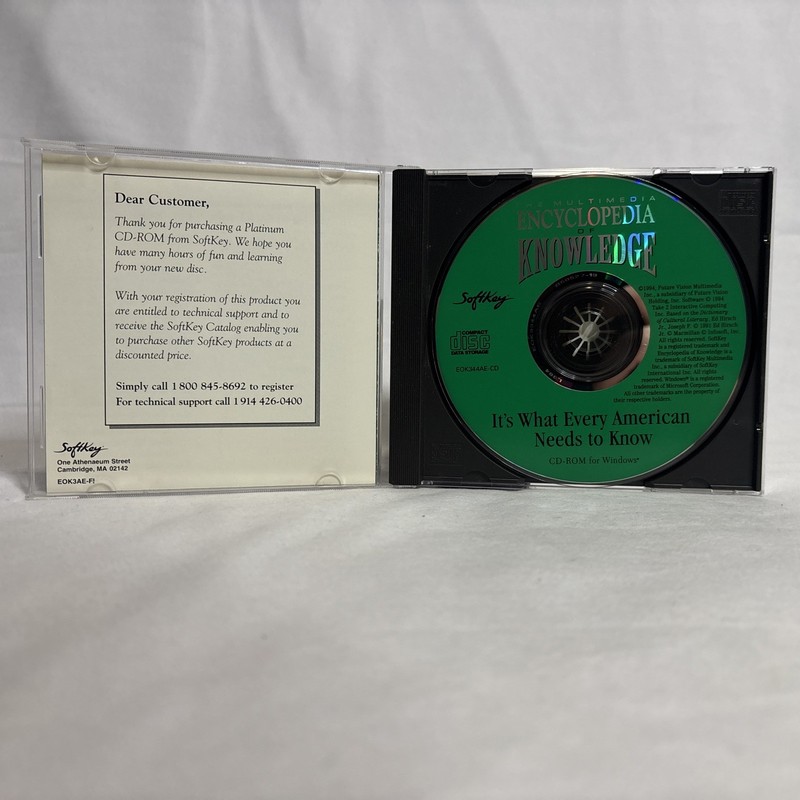 The Multimedia Encyclopedia Of Knowledge - PC - Digital Library - Windows 3.1 gallery