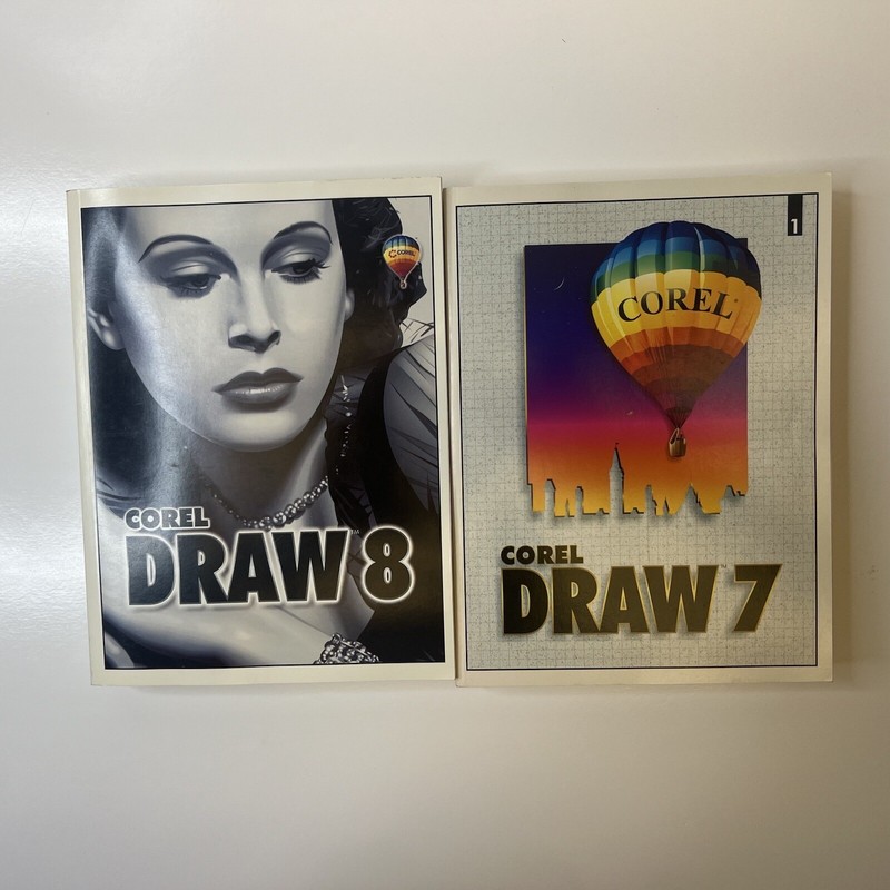Corel Draw 7 And 8 Graphic Drawing Manuel’s Only No Disc