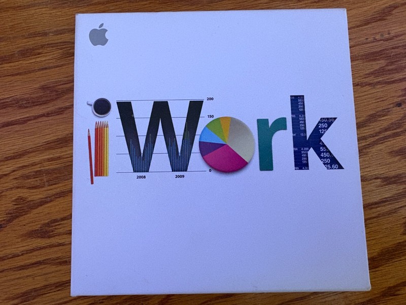 Apple iWork ’09 V9.0 Install Disc Full Retail Version for Mac