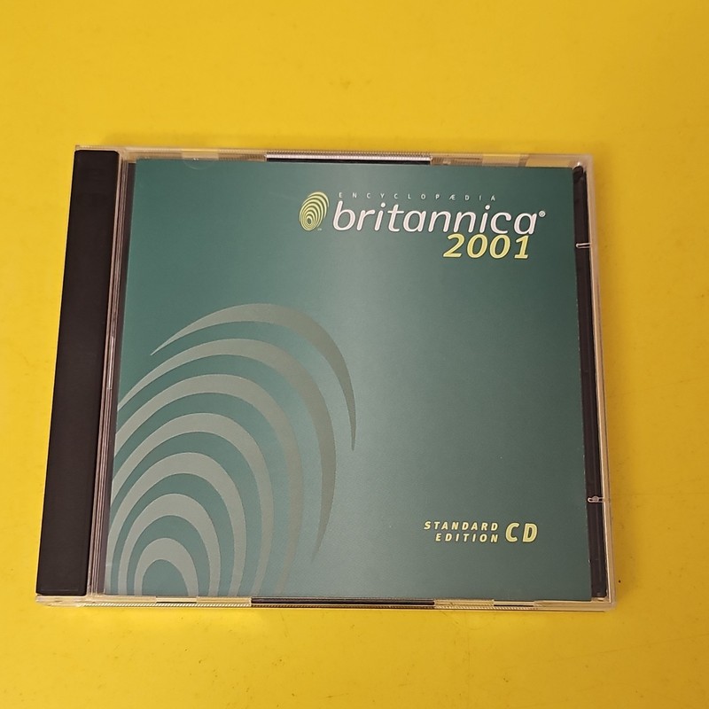 Encyclopaedia Britannica 2001 Standard Edition CD for Windows, English
