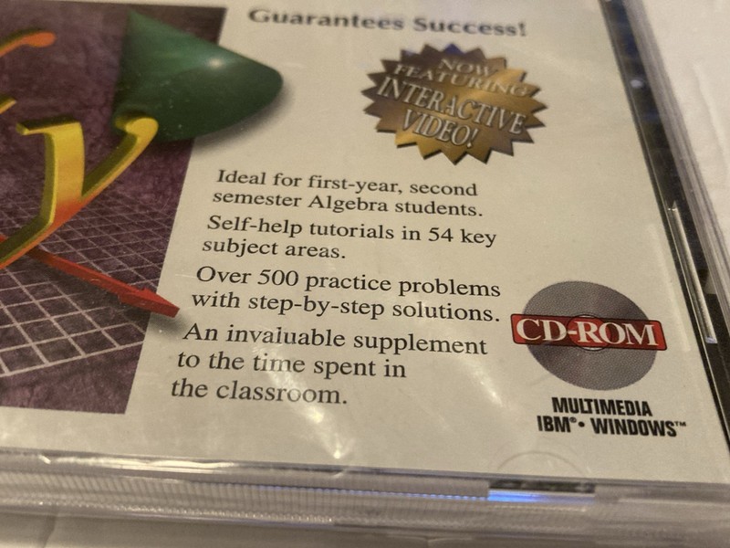Pro One Multimedia Algebra II CD-ROM Windows 95/3.1 gallery