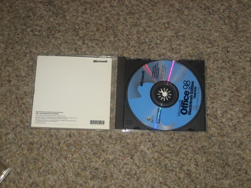 Microsoft Office 98 Macintosh Edition WITH PRODUCT KEY #`S gallery
