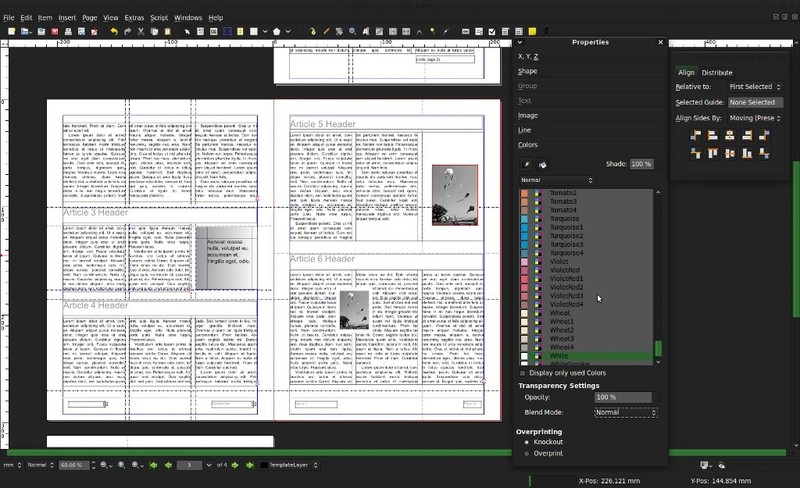 SCRIBUS 2026 PROFESSIONAL DESKTOP PUBLISHING SUITE v1.6.6 Software ~ MAC os gallery