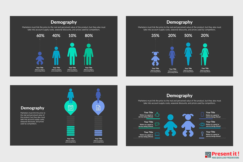 Demographic Infographic Templates gallery