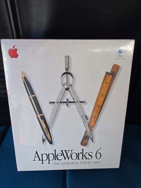 Apple Works 6 Mac M7400Z/A NEW, Sealed