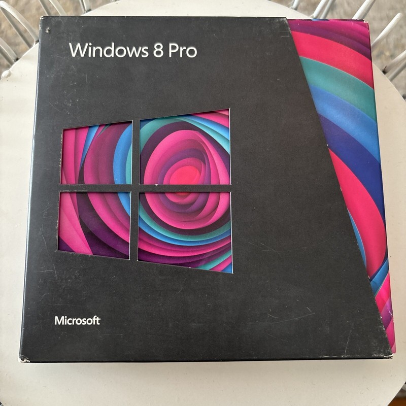 Microsoft Windows 8 Pro Full Version 32Bit & 64Bit DVD MS WIN 8