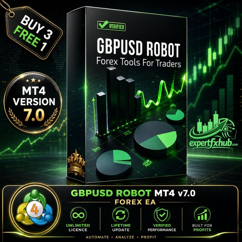 v7.0 GBPUSD Robot EA Metatrader MT4 MQL4 Bot Trading Forex Robot prop firm