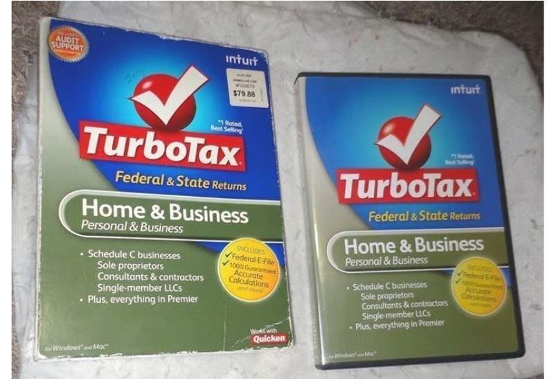 Intuit TURBO TAX 2009 HOME & BUSINESS FEDERAL & STATE RETURNS Turbotax + E-File gallery