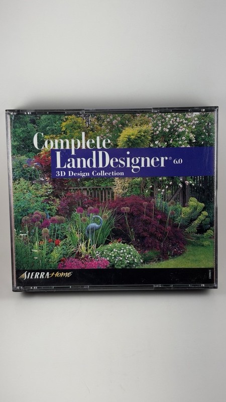 Sierra Home Complete Land Designer 3D Version 6.0 Windows PC Manual 2000