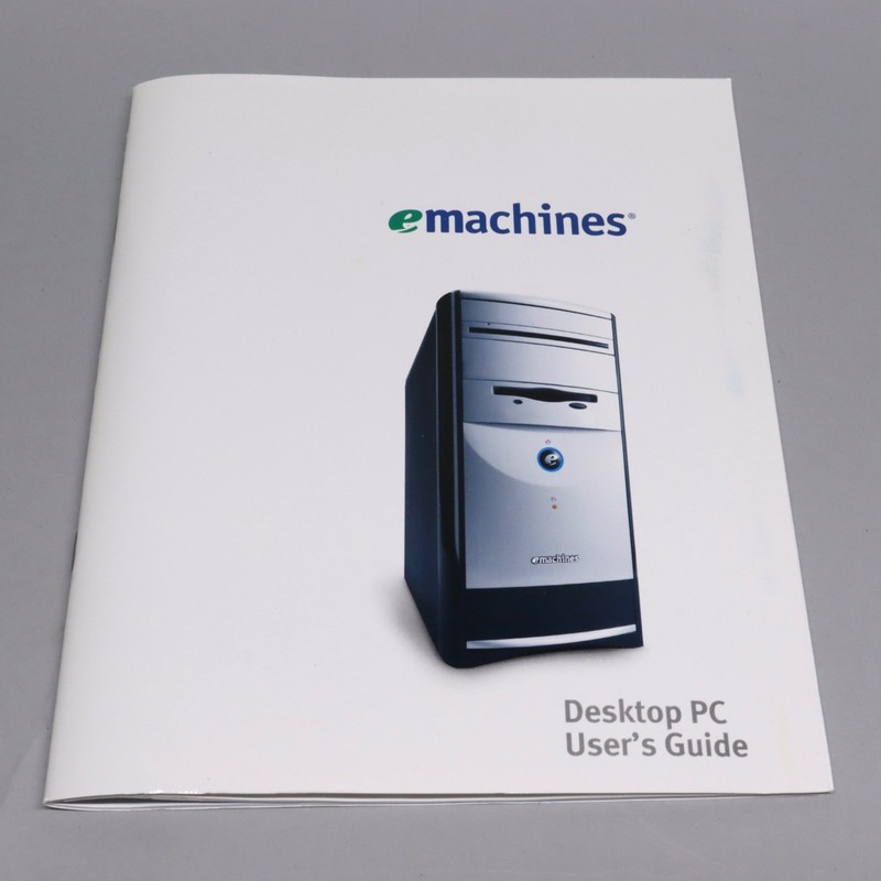 NEW Sealed Microsoft Windows XP Home Edition Version 2002 emachines CD Manual gallery