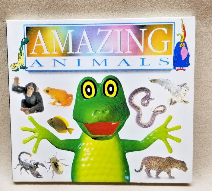 Vintage Canon BJC1000 Setup Software PC CD-ROM AMAZING ANIMALS Multiple Language