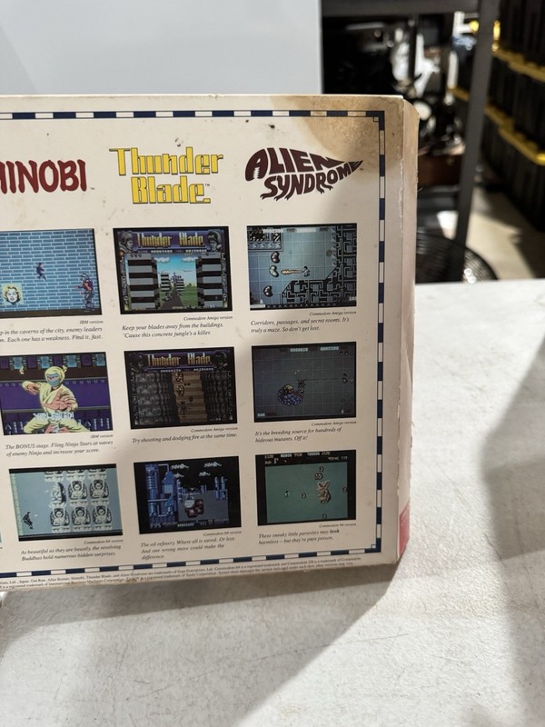 Sega Arcade Smash Hits Commodore 64 BOX ONLY EMPTY gallery