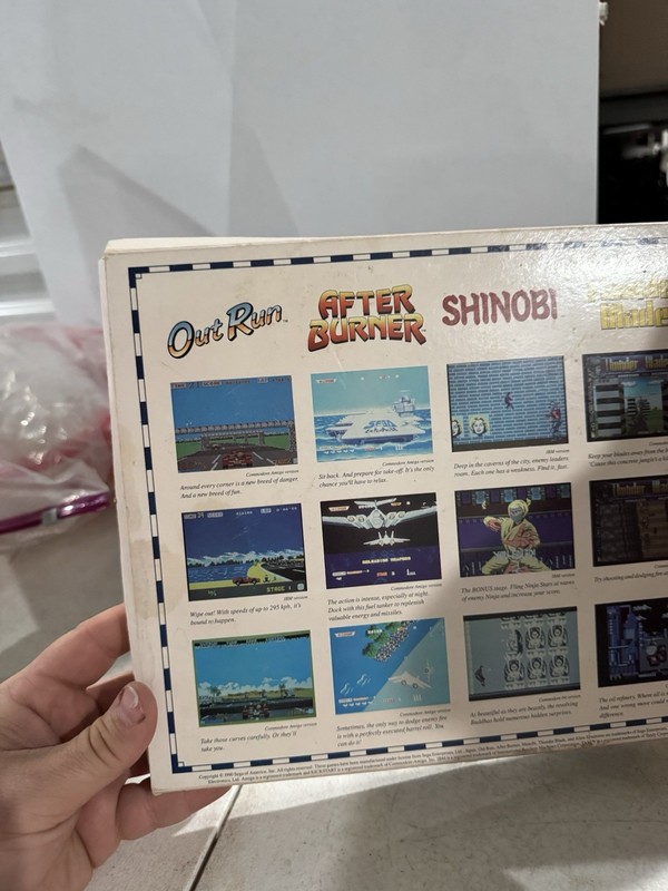 Sega Arcade Smash Hits Commodore 64 BOX ONLY EMPTY gallery