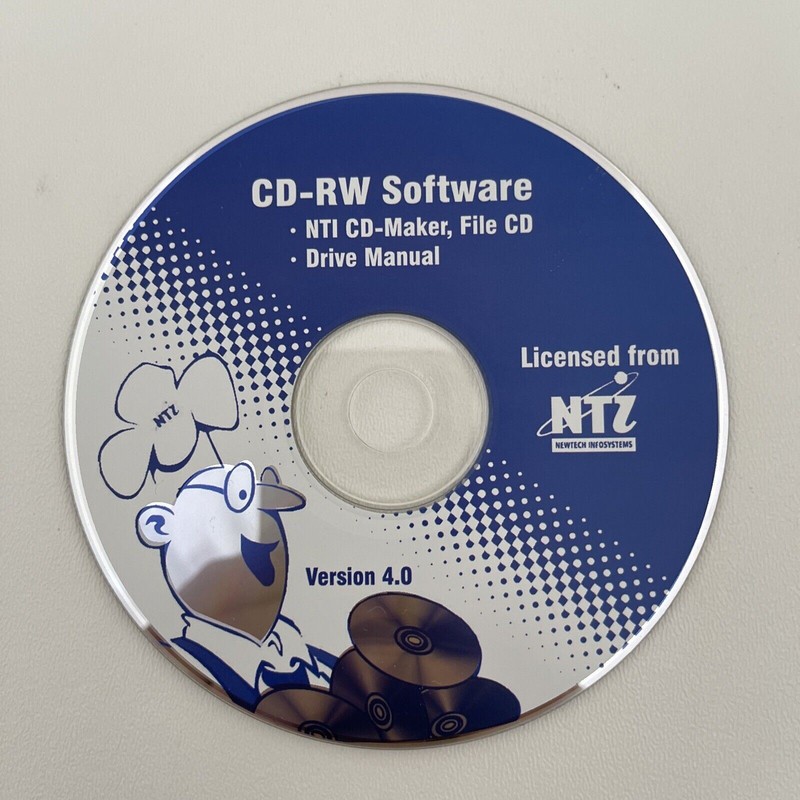 NTI CD Maker File CD w/ Drive Manual Version 4.0 gallery