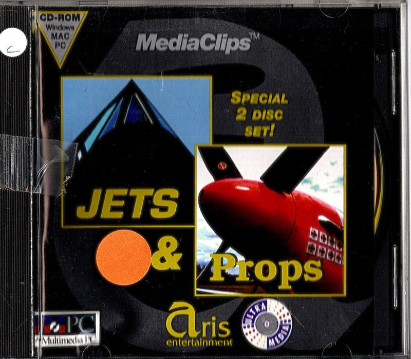 Jets & Props 2 CD-ROM Set 1992 PC DOS and MAC #38, #47