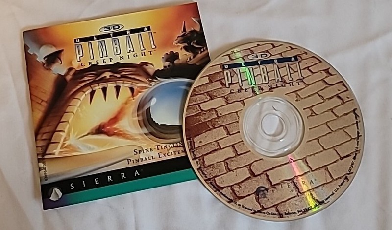 Lot Of 2- 3D Ultra Pinball - Creep Night PC MAC Game Computer Win 95 (TD) gallery