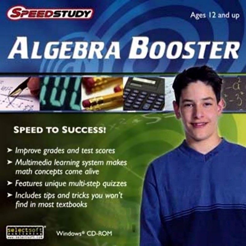 Speed Study Algebra Booster – Build Key Concept Skills PC Windows Sealed New