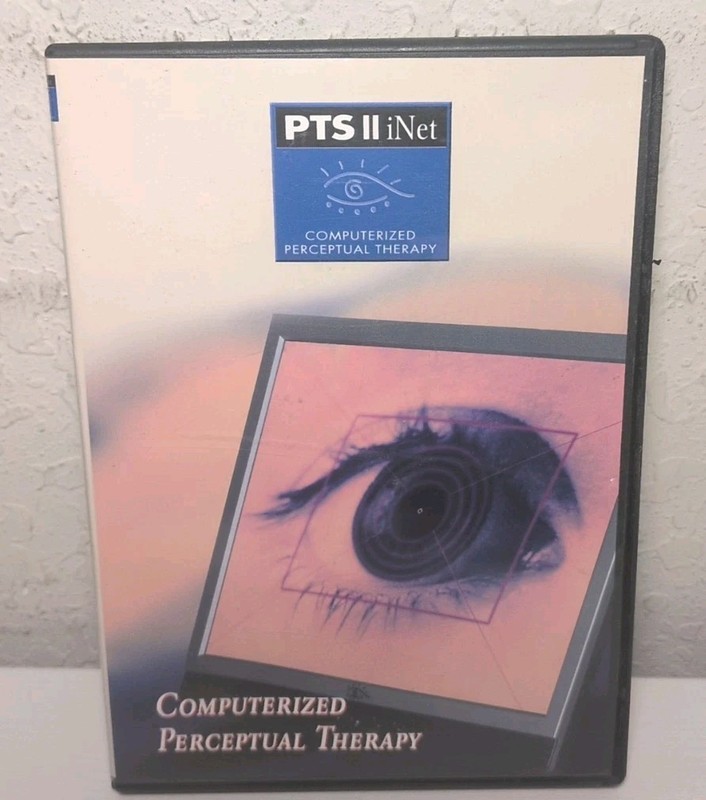 Computerized Perceptual Therapy PC XP,Vista 7/8 CD ROM B172