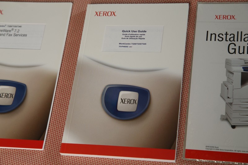 XEROX Installation Guide Xerox Centreware 7.2 CD's gallery
