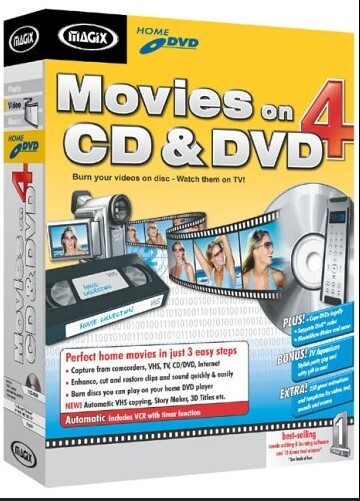 MAGIX Movies on CD & DVD 2004