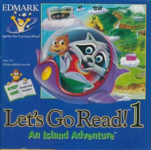 Let’s Go Read! 1: An Island Adventure PC MAC CD comprehensive learn reading game