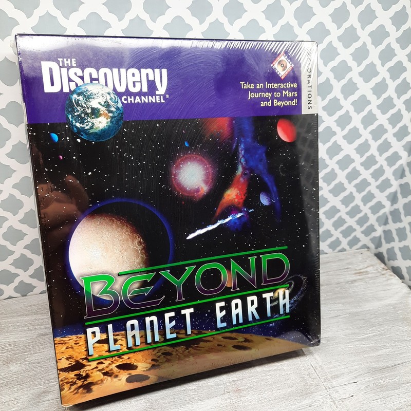 Vintage 1995 Beyond Planet Earth Education Discovery Channel for Macintosh
