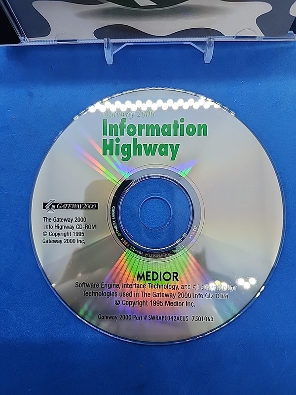 Gateway 2000 Information Highway Info PC CD GW2K Vintage 90s Collection gallery