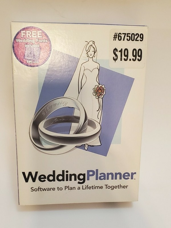 Wedding Planner Software By Summitsoft Windows/Macintosh 2006 Brand New Sealed