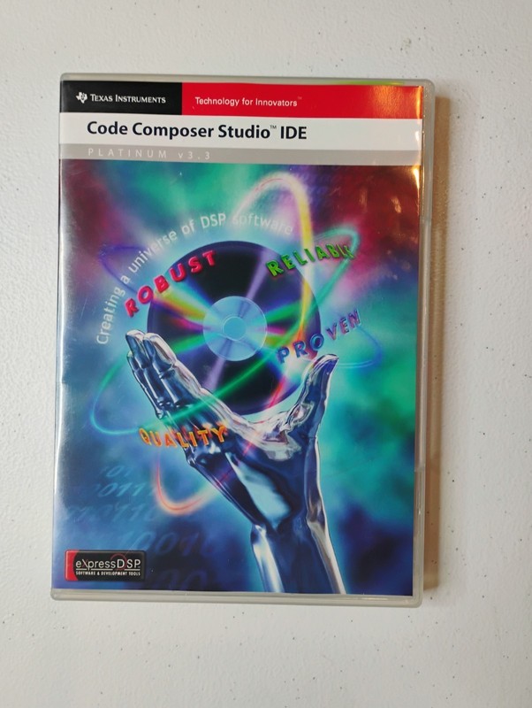 Texas Instruments Code Composer Studio IDE Platinum V3.3 (Serial # Included)