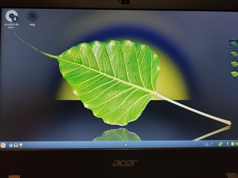 Bodhi Linux Standard x64 Bootable Beautiful and Fast and Small on 16G USB Stick!