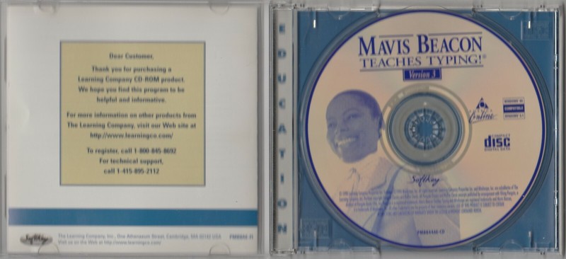 Mavis Beacon Teaches Typing Ver. 3 CD-Rom for Windows 3.1 & 95 by Softkey gallery