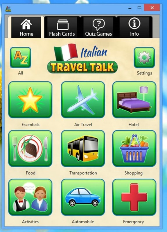 Italian Travel Talk Language Tutorial PC Software Sealed New gallery